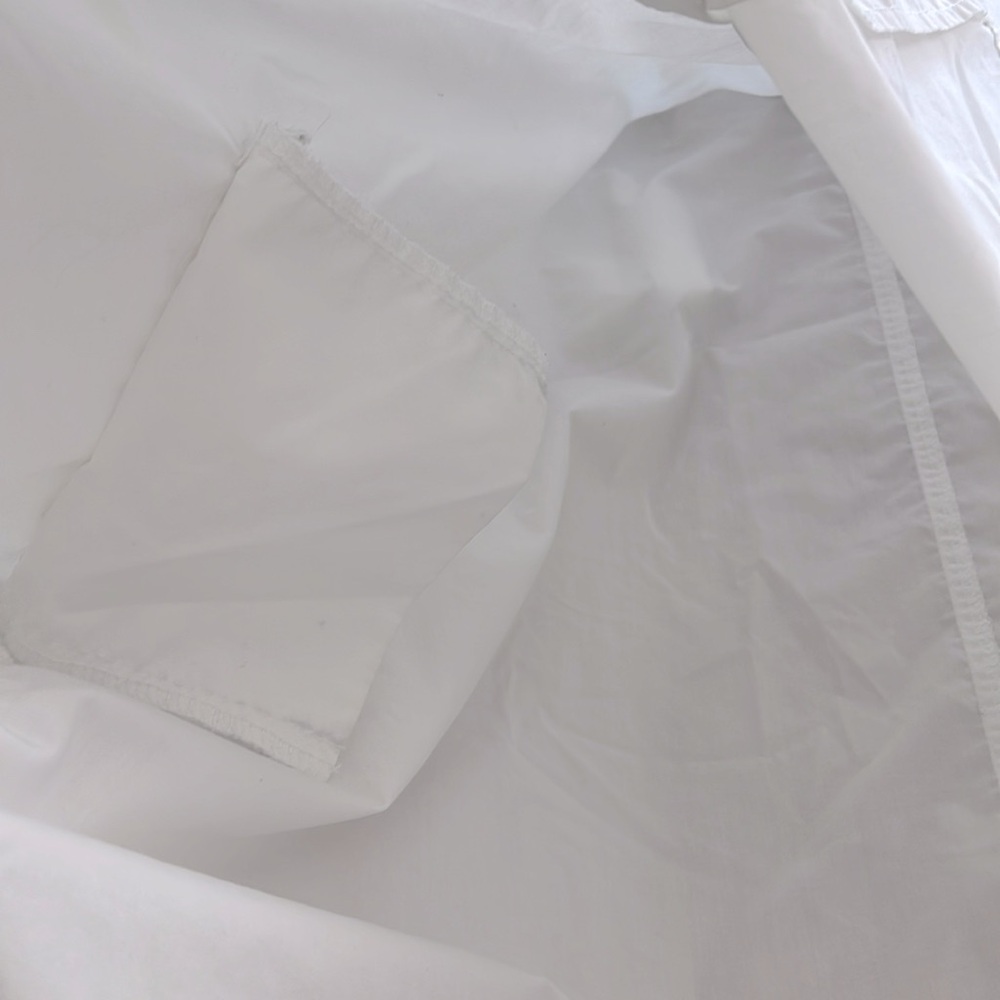 Yohji Yamamoto Oversized White Short-Sleeve Button-Down - Picture 11 of 11